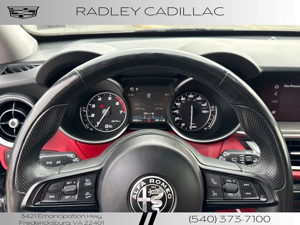 Used 2020 Alfa Romeo Stelvio Ti w/ Active Blind Spot Package image 13