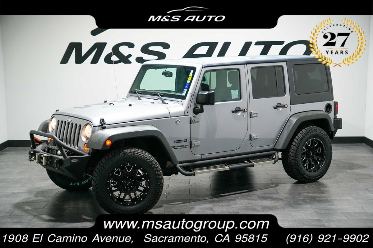 Used 2016 Jeep Wrangler Unlimited Sport w/ Quick Order Package 24S AWD/4WD image 1