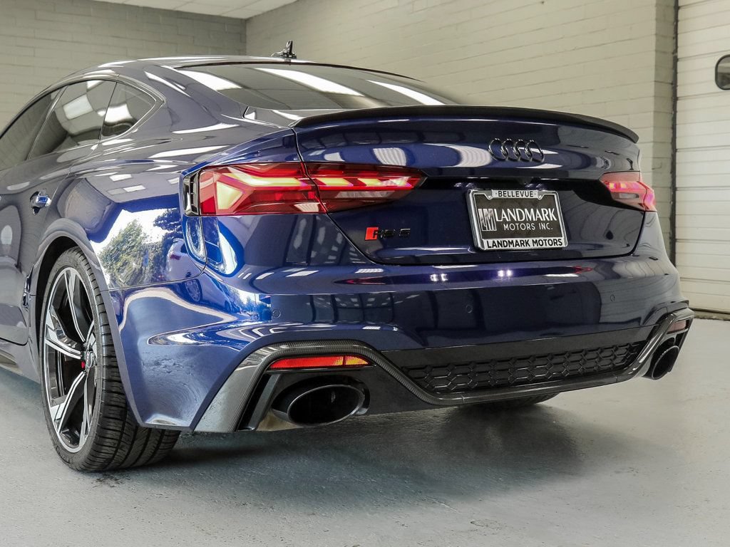 Used 2024 Audi RS 5 Sportback w/ Black Optic Carbon Package AWD/4WD image 39