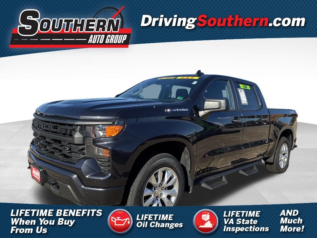 Used 2022 Chevrolet Silverado 1500 Custom image 1
