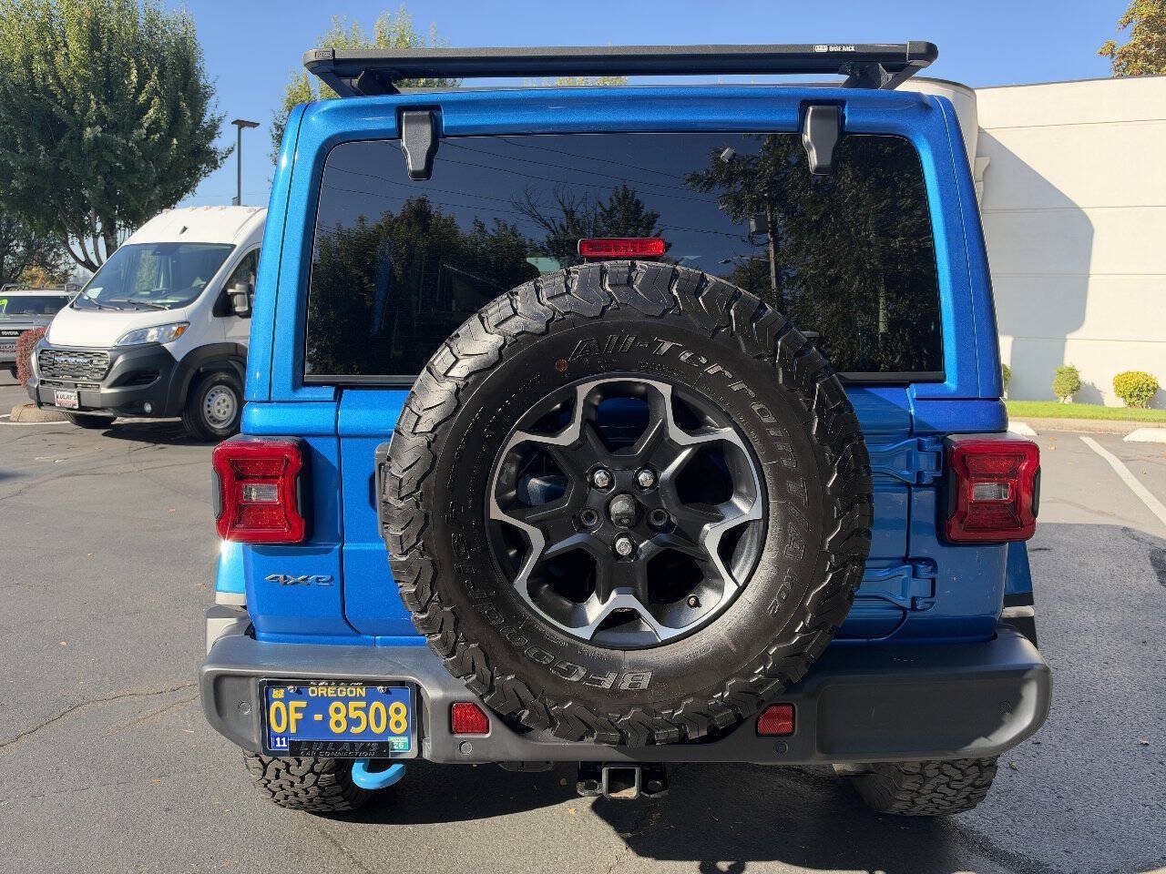 Used 2021 Jeep Wrangler Unlimited Rubicon 4xe w/ Cold Weather Group AWD/4WD image 4