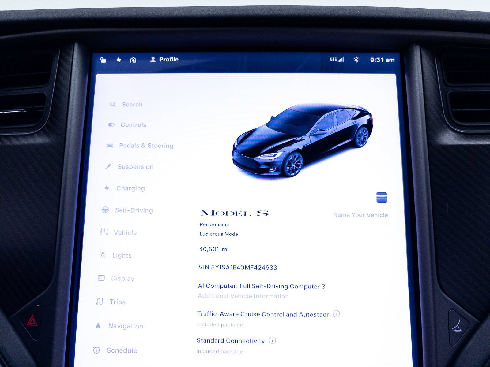 Used 2021 Tesla Model S Performance AWD/4WD image 30
