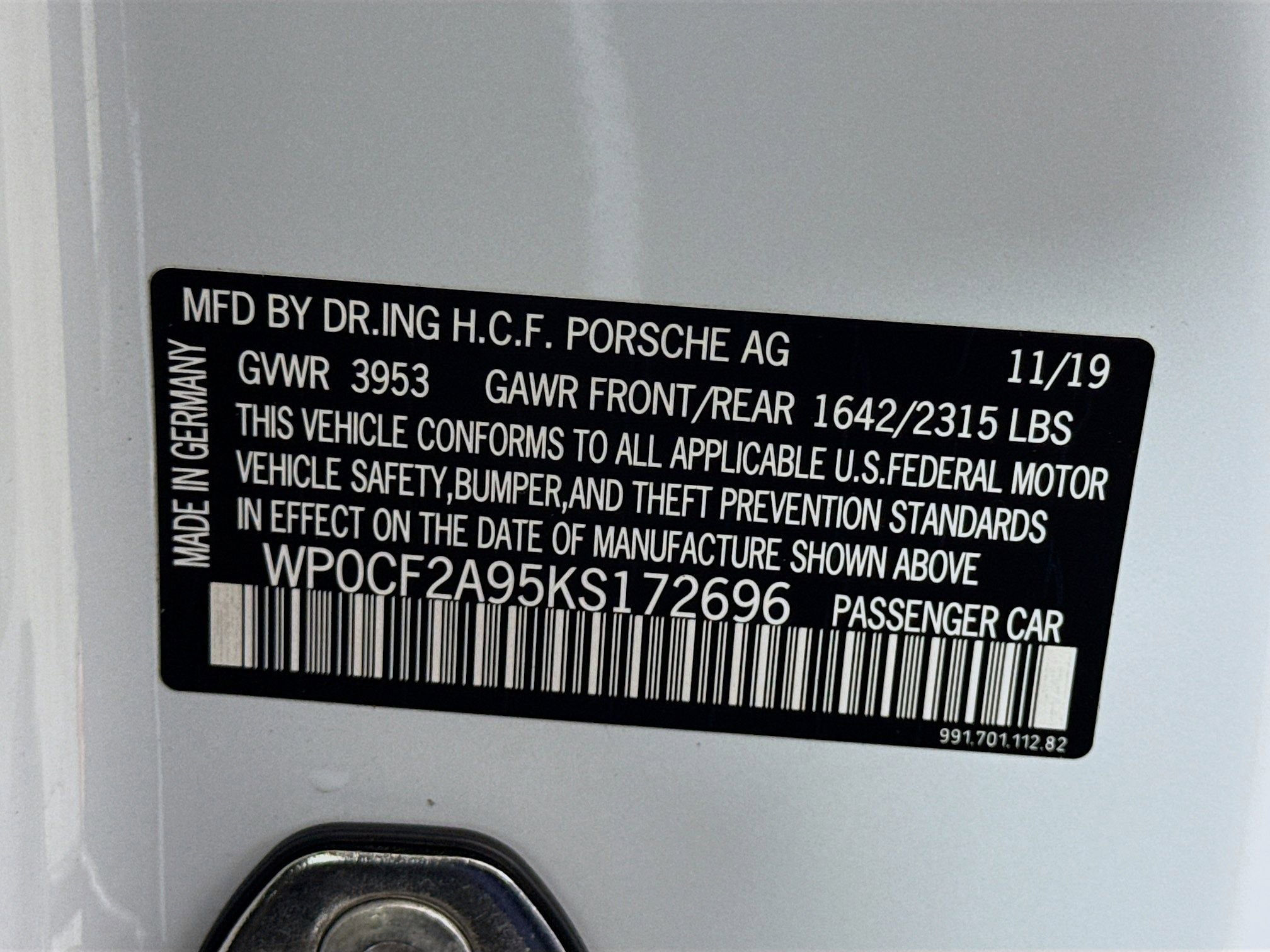 Certified 2019 Porsche 911 Speedster image 26