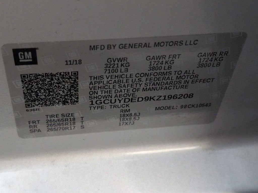 Used 2019 Chevrolet Silverado 1500 LT w/ All-Star Edition image 32