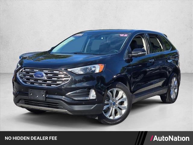 Certified 2022 Ford Edge Titanium AWD/4WD image 1