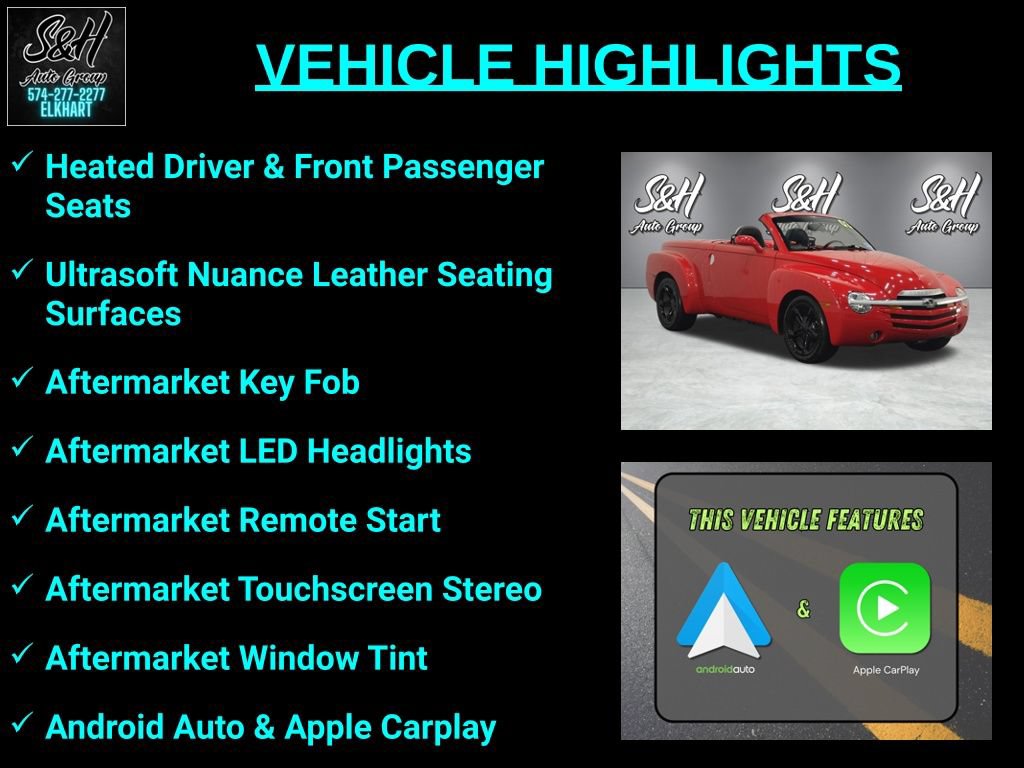 Used 2003 Chevrolet SSR w/ Preferred Equipment Group RWD image 3