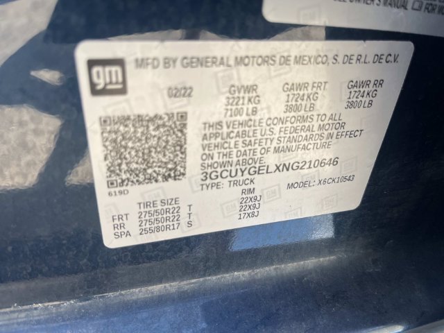 Used 2022 Chevrolet Silverado 1500 LTZ w/ Safety Package II AWD/4WD image 20