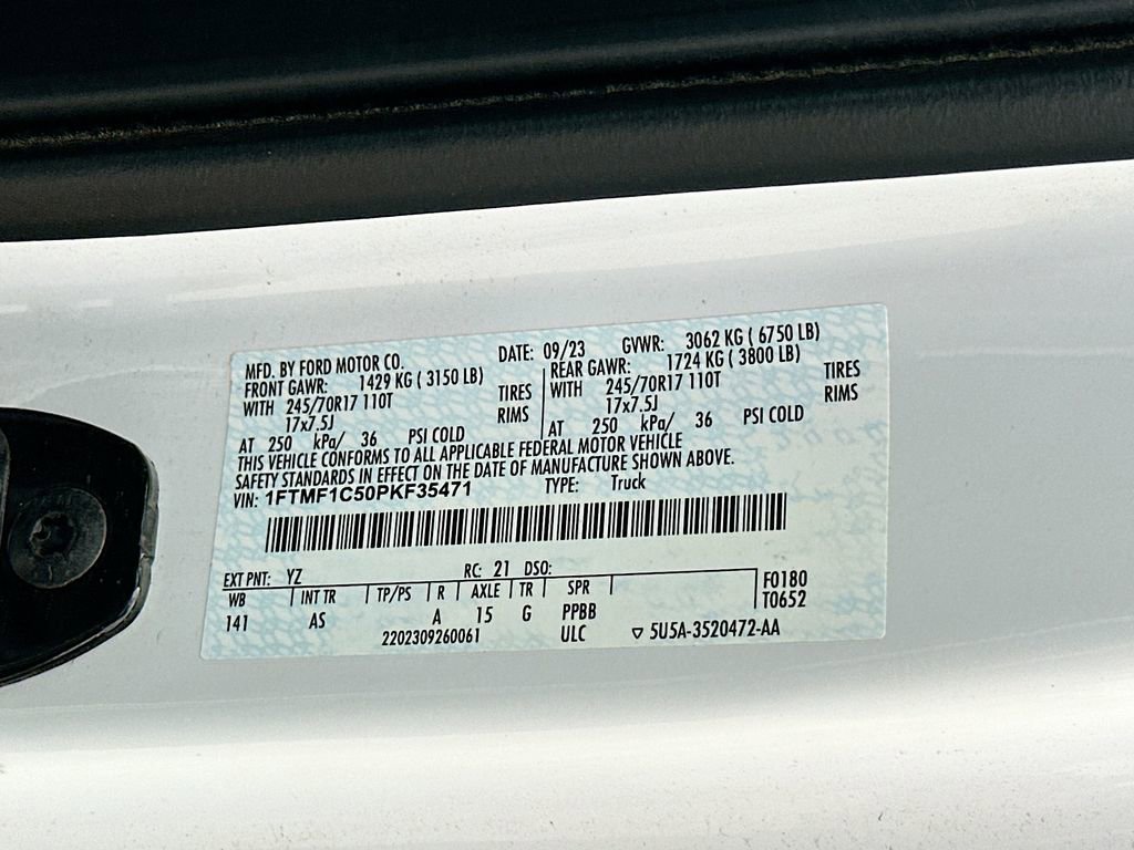 Certified 2023 Ford F150 2WD Regular Cab image 25