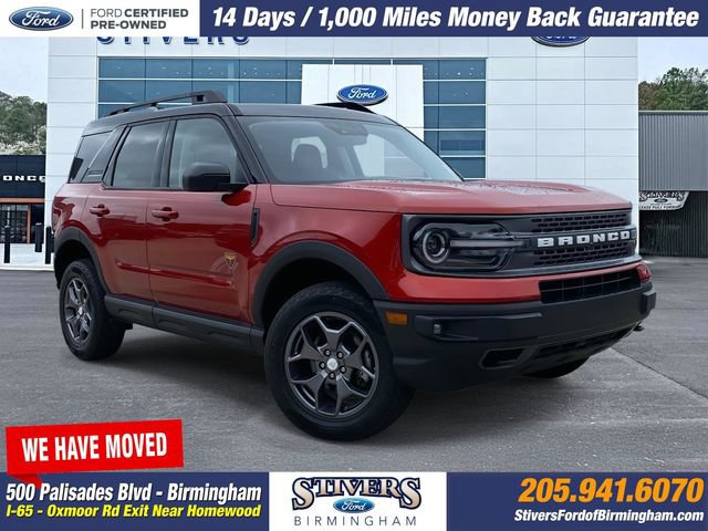 Certified 2024 Ford Bronco Sport Badlands w/ Premium Package