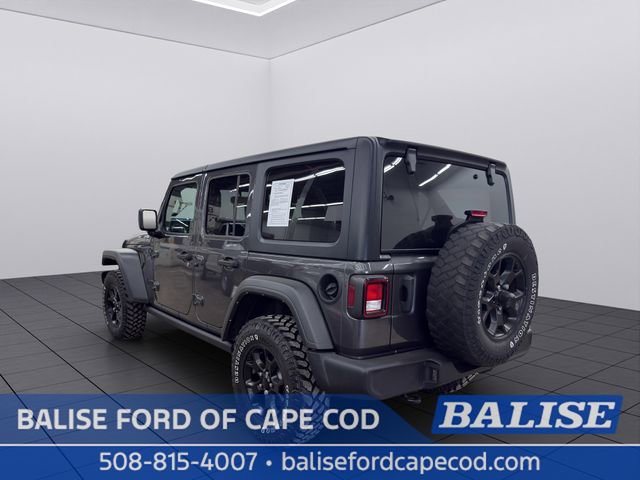 Used 2021 Jeep Wrangler Unlimited Sport AWD/4WD image 4