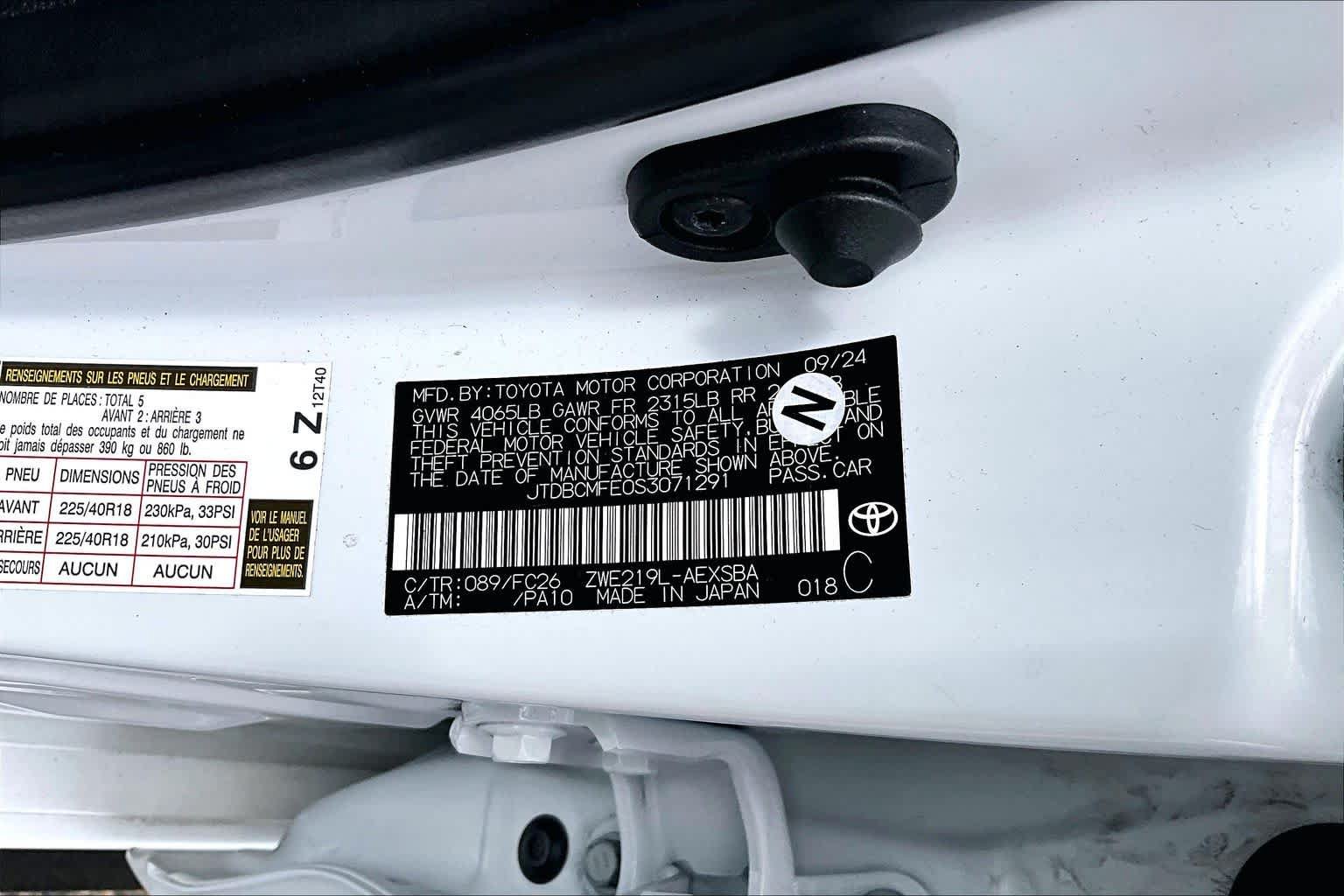 Certified 2025 Toyota Corolla SE FWD image 36
