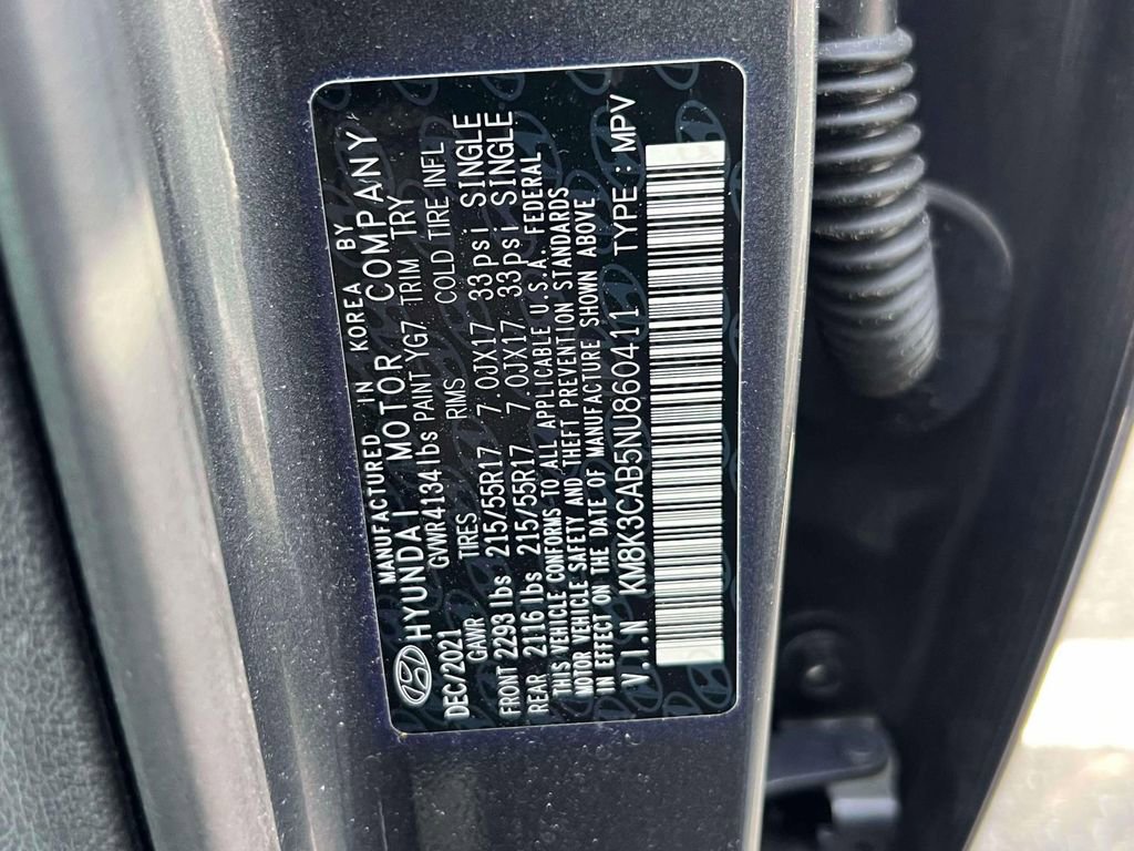 Used 2022 Hyundai Kona SEL w/ Convenience Package image 19