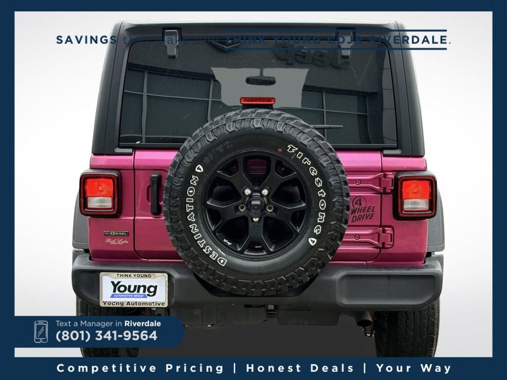 Used 2022 Jeep Wrangler Unlimited Sport image 7