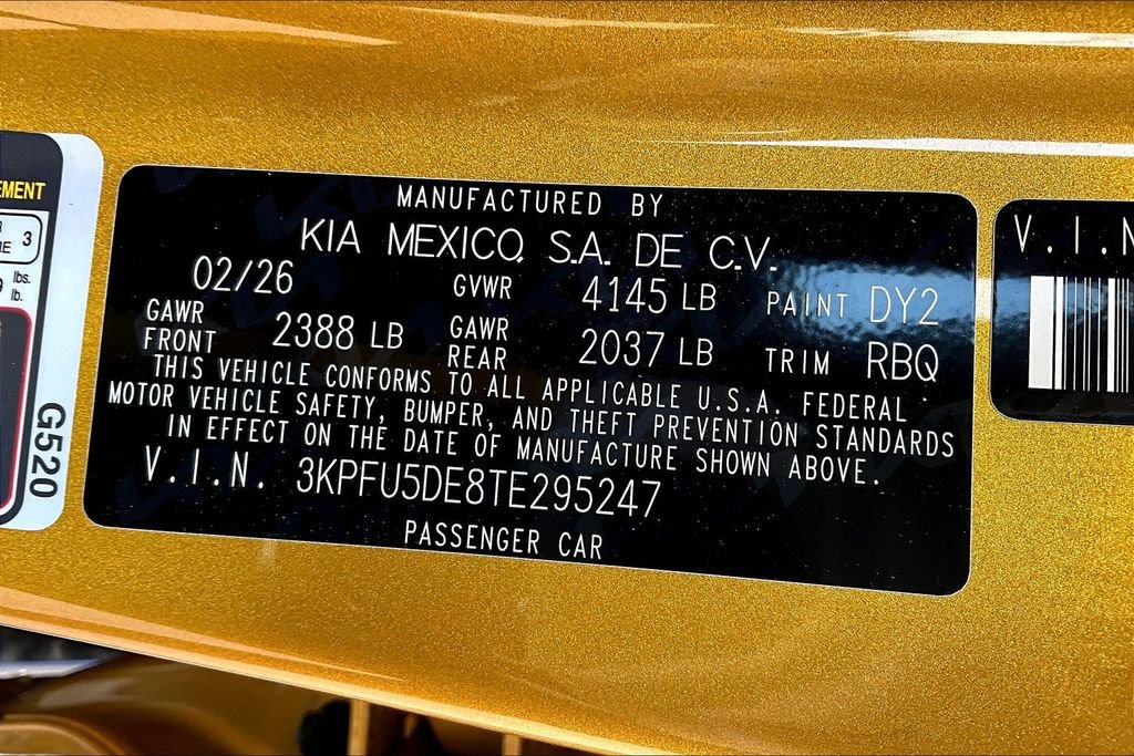 New 2026 Kia K4 GT-Line w/ GT-Line Premium Package FWD image 8