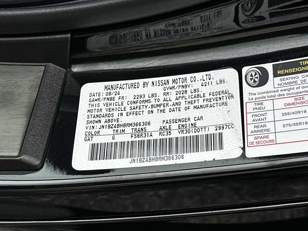 Used 2024 Nissan Z Performance w/ Floor Mat Package image 41