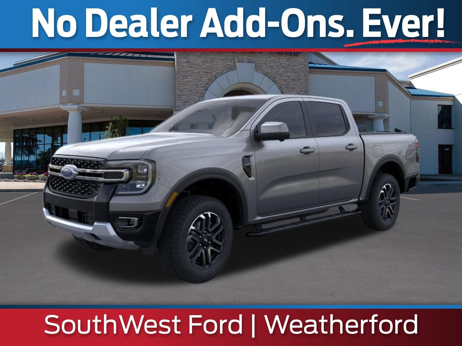 New 2026 Ford Ranger Lariat w/ FX4 Off-Road Package