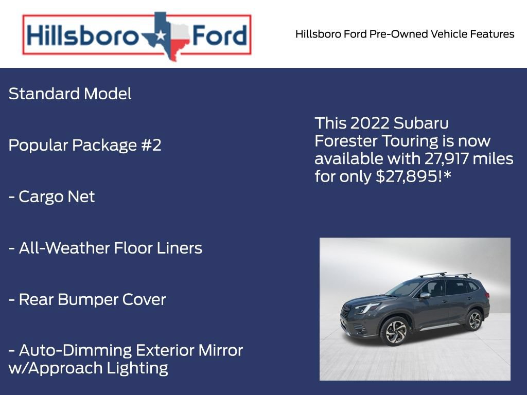 Used 2022 Subaru Forester Touring w/ Popular Package #2 AWD/4WD image 3