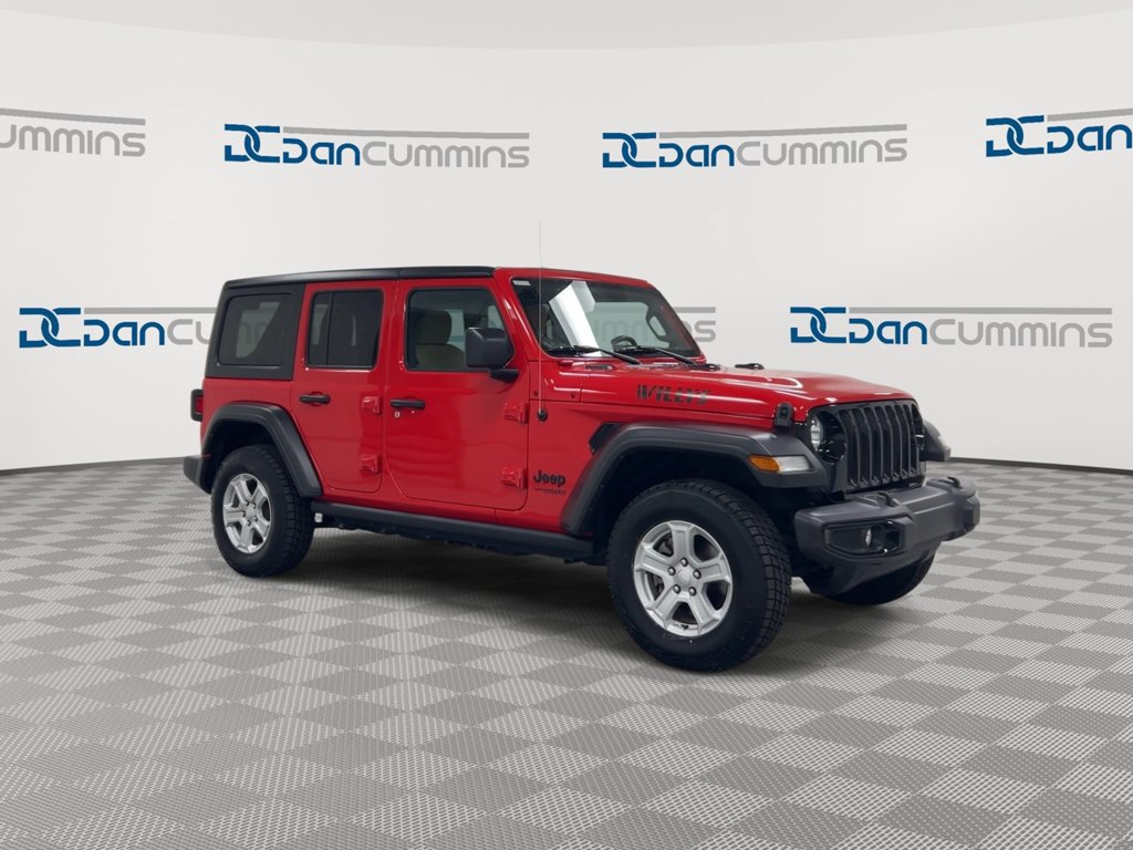 Used 2021 Jeep Wrangler Unlimited Sport AWD/4WD image 2
