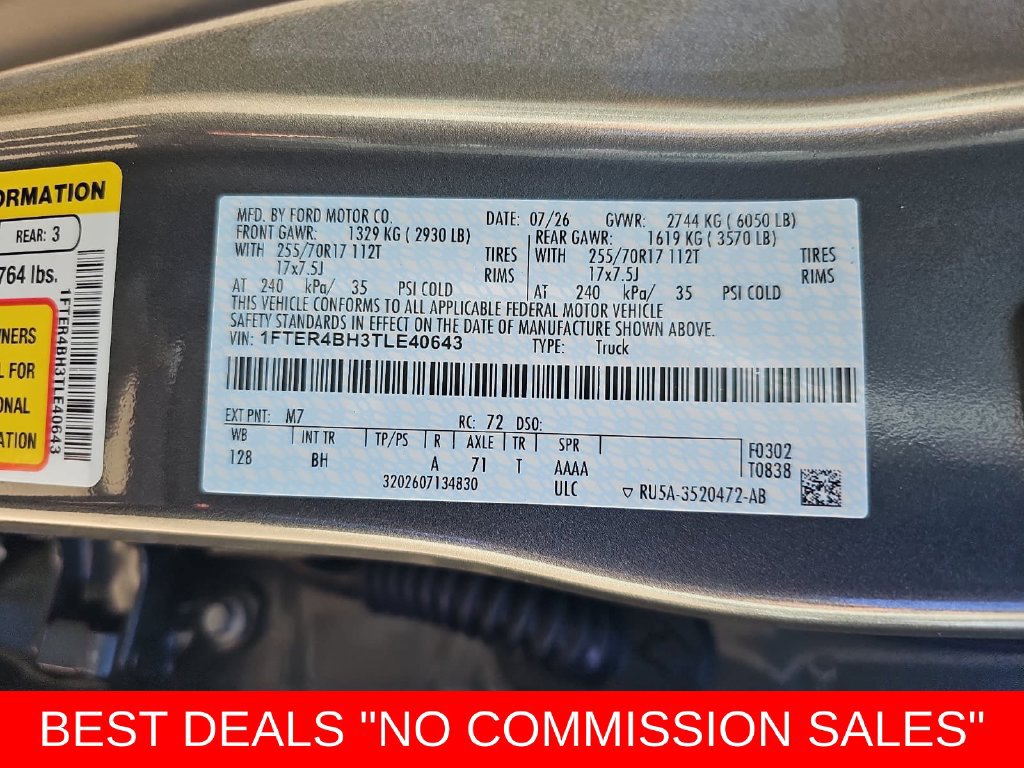 New 2026 Ford Ranger XL w/ Trailer Tow Package RWD image 41