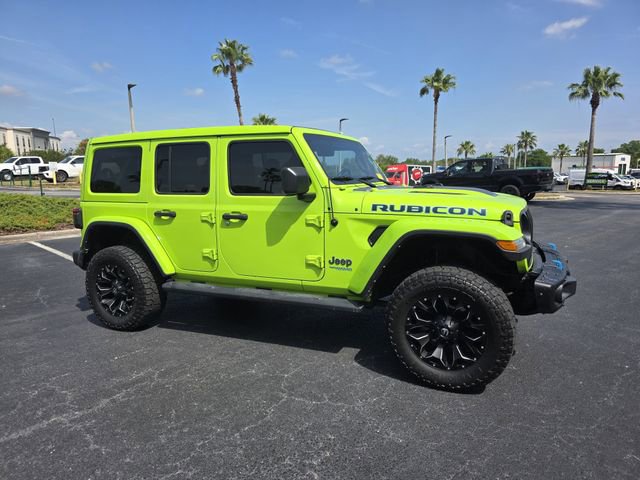 Used 2021 Jeep Wrangler Unlimited Rubicon 4xe w/ Steel Bumper Group AWD/4WD image 2
