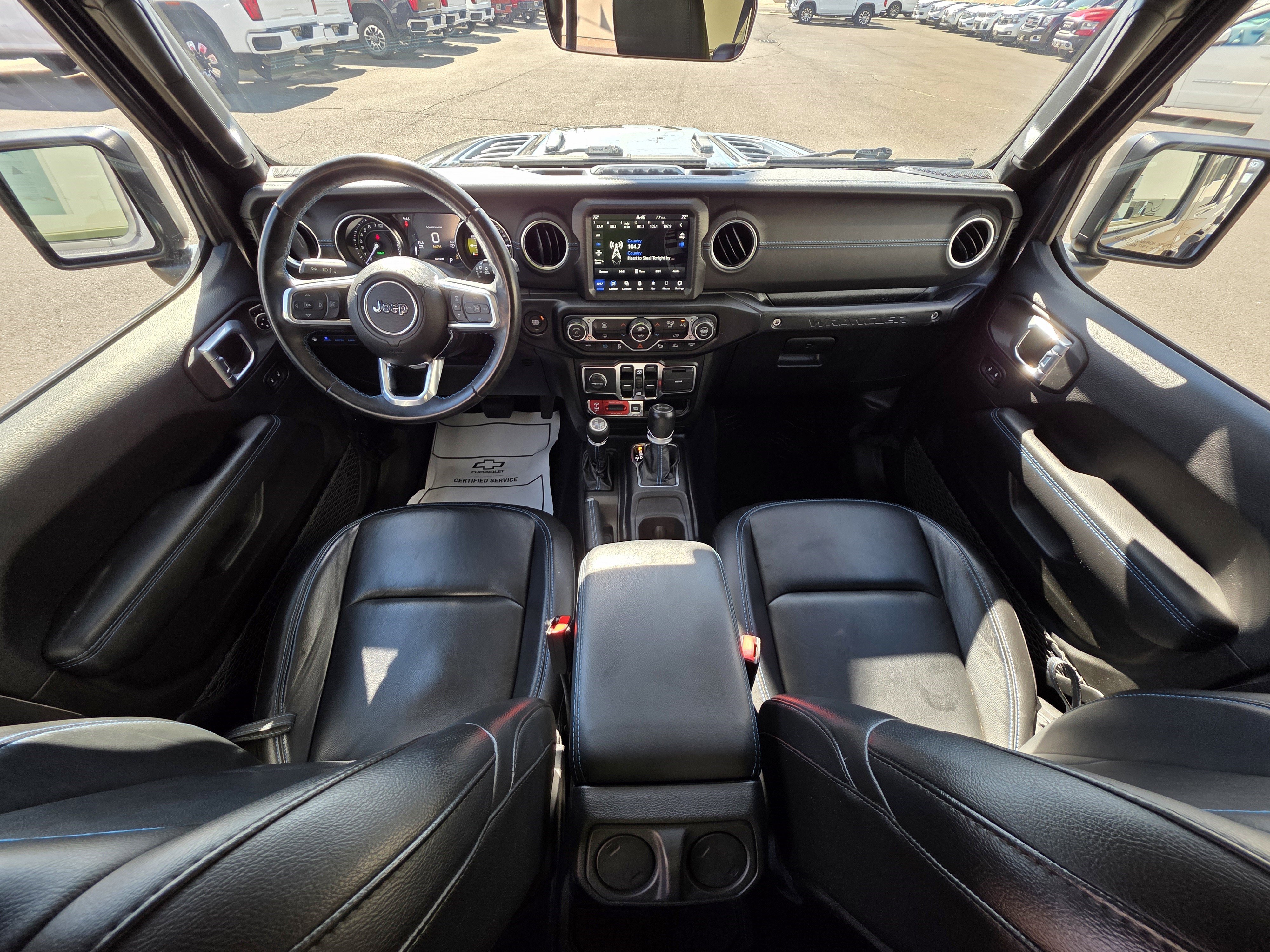 Used 2021 Jeep Wrangler Unlimited Rubicon 4xe w/ Steel Bumper Group image 20