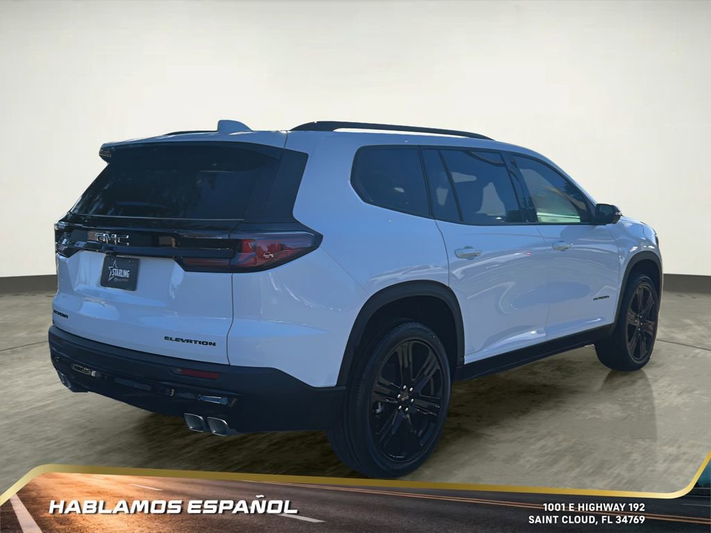 New 2026 GMC Acadia Elevation w/ Black Edition image 6