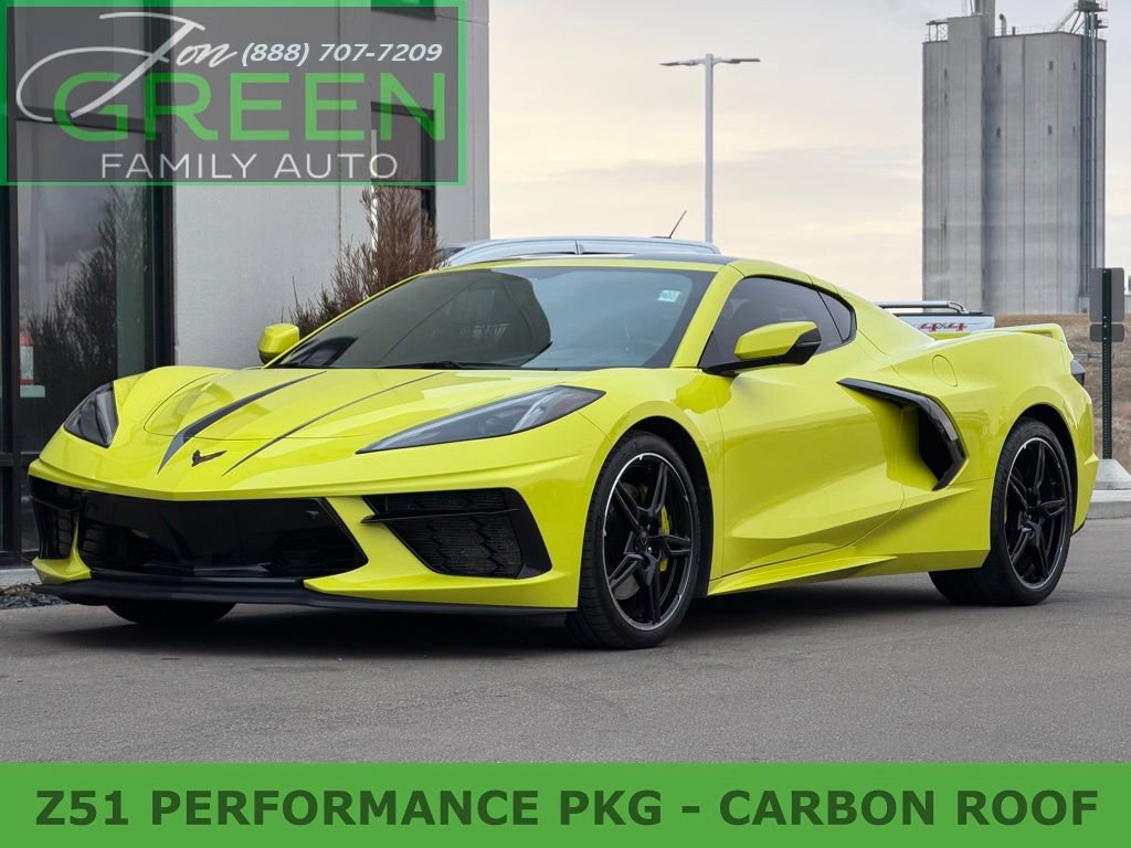 Used 2021 Chevrolet Corvette Stingray Preferred Cpe w/ Z51 Performance Package