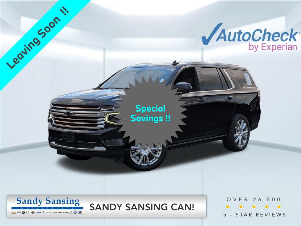 Used 2021 Chevrolet Tahoe High Country AWD/4WD image 1