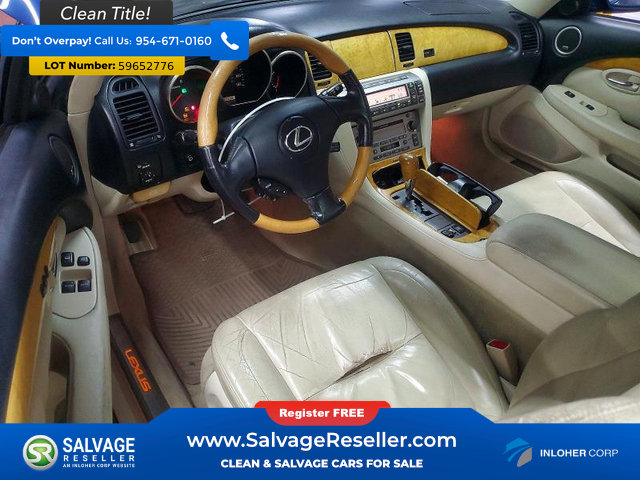 Used 2002 Lexus SC 430 Convertible RWD image 11