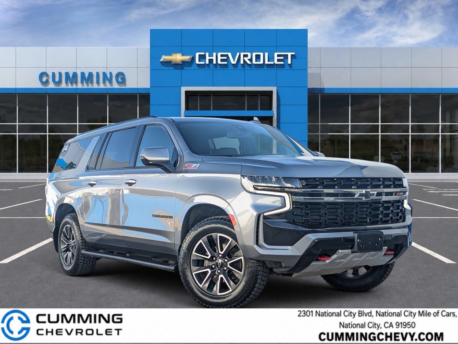 Certified 2021 Chevrolet Suburban Z71 w/ Rear Media and Nav Package