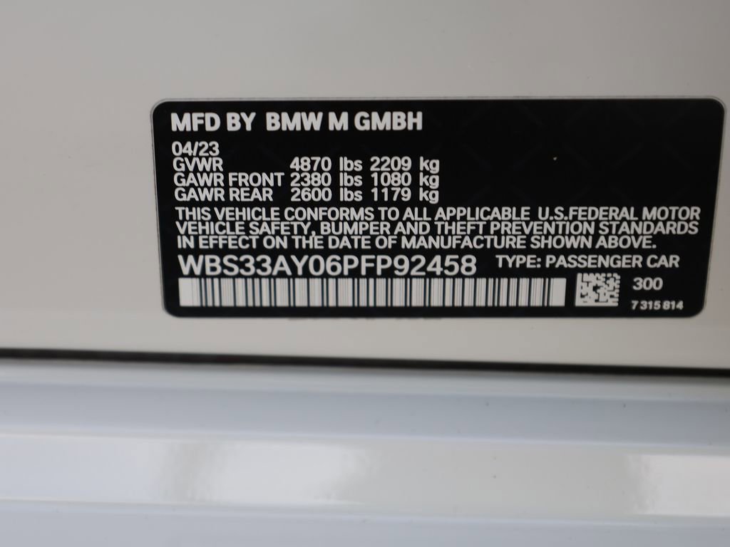 Used 2023 BMW M3 Competition image 49