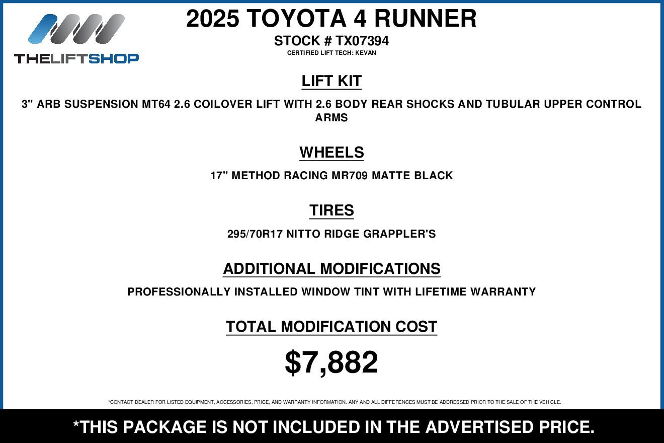 Used 2025 Toyota 4Runner TRD Sport image 2