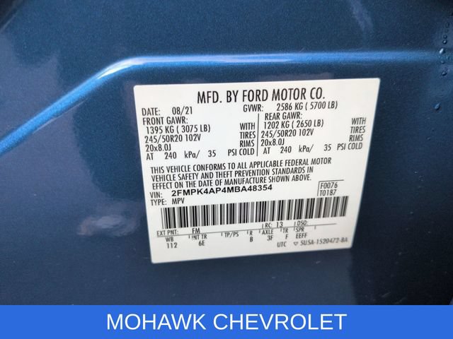 Used 2021 Ford Edge ST w/ Equipment Group 401A AWD/4WD image 35