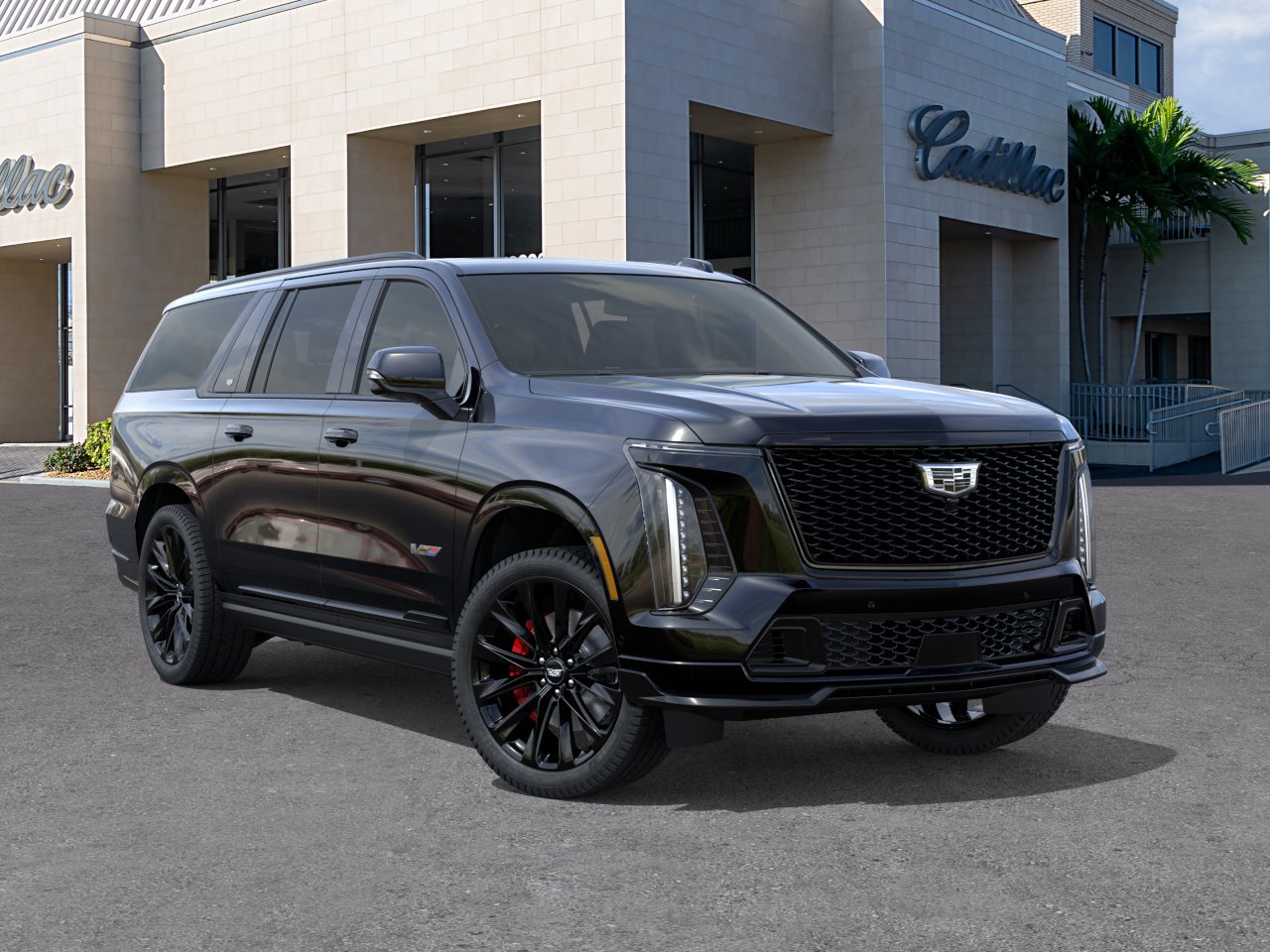 New 2026 Cadillac Escalade ESV V w/ LPO, ONYX Package AWD/4WD image 7
