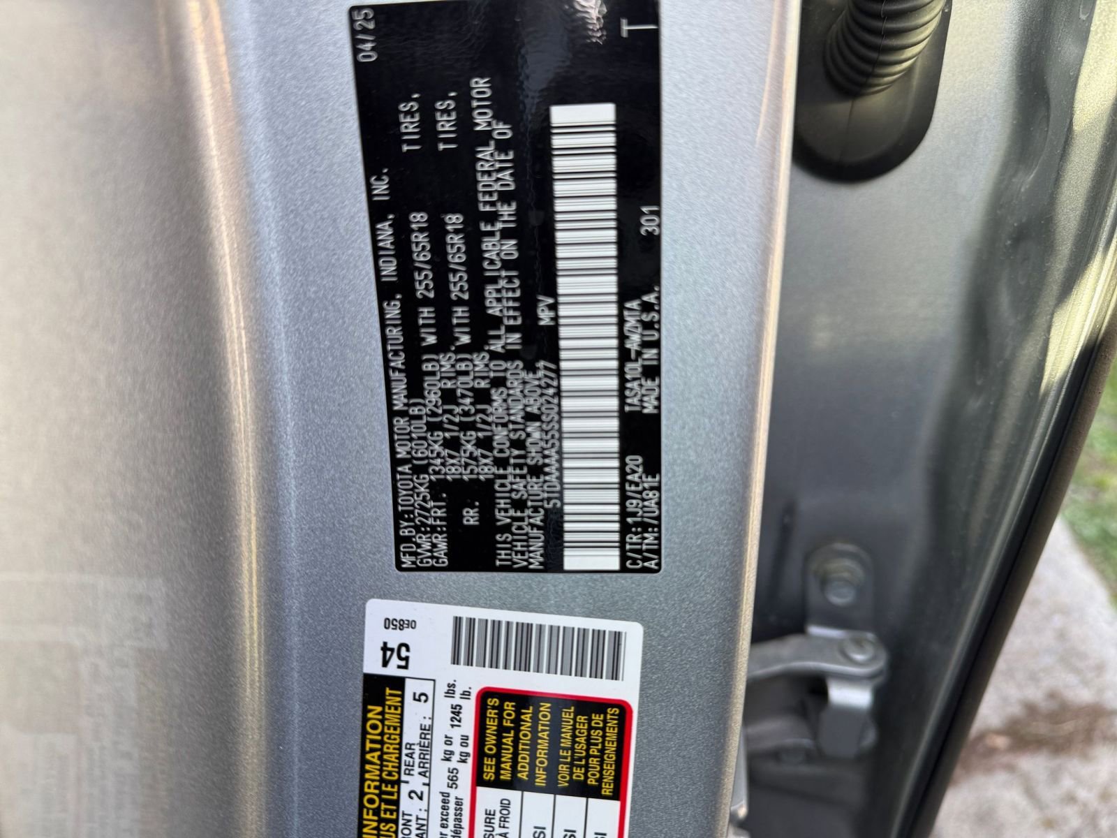 Used 2025 Toyota Grand Highlander FWD image 31