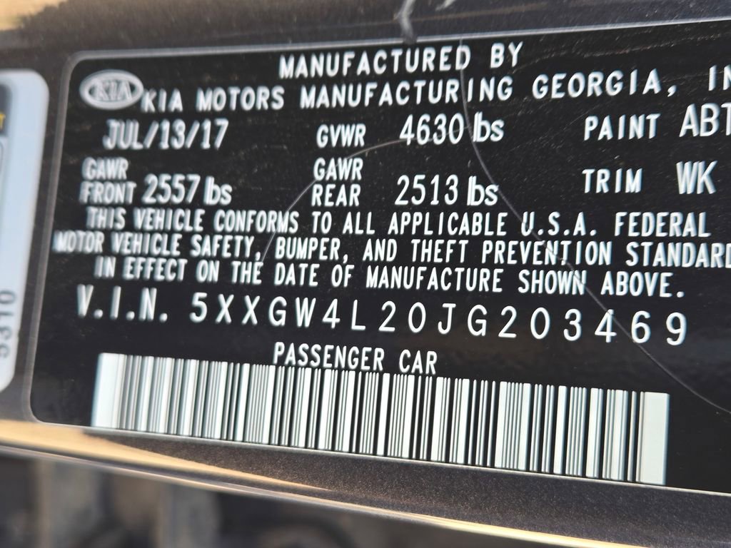 Used 2018 Kia Optima SX image 10