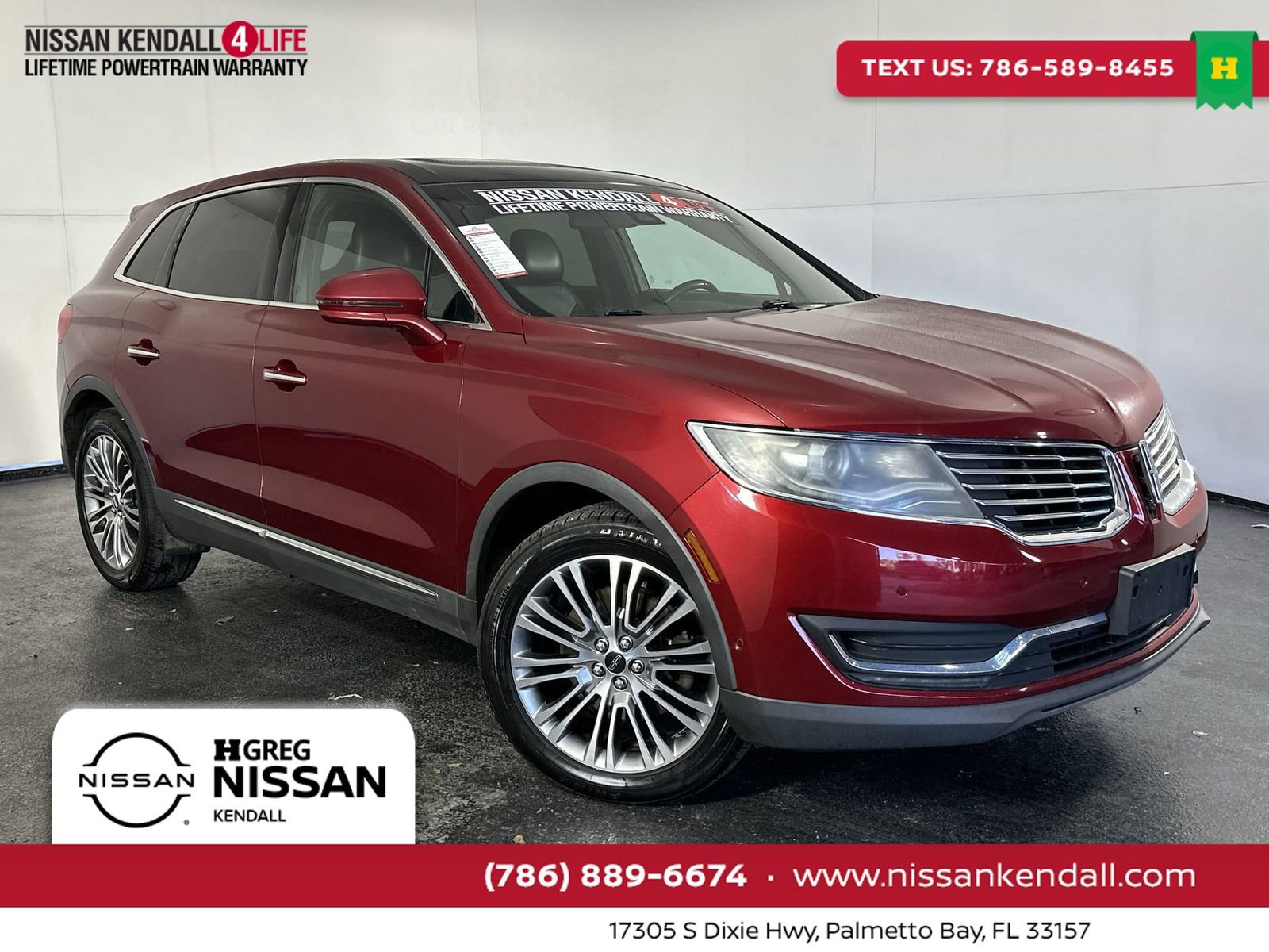 Used 2016 Lincoln MKX Reserve w/ Technology Package AWD/4WD video 1
