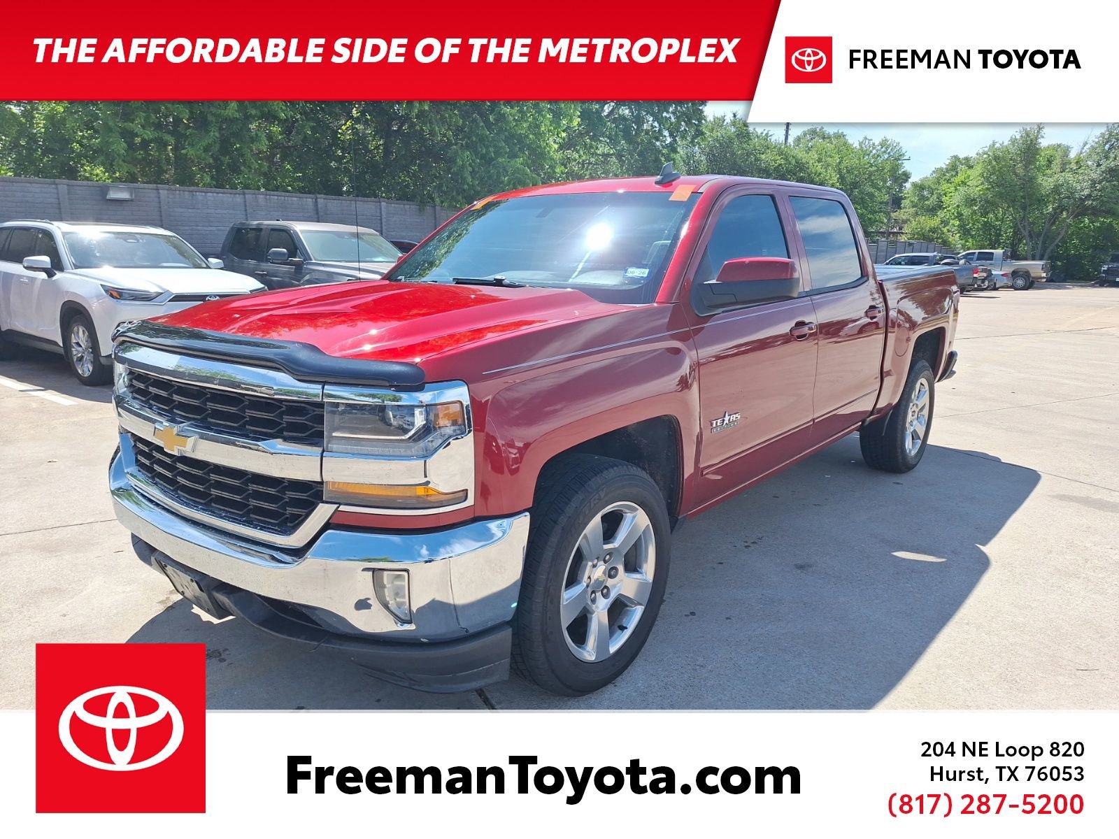 Used 2018 Chevrolet Silverado 1500 LT w/ Texas Edition RWD image 1