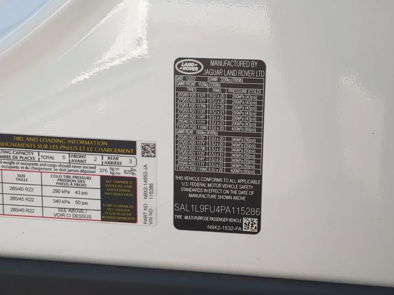 Certified 2023 Land Rover Range Rover Sport SE Dynamic AWD/4WD image 37