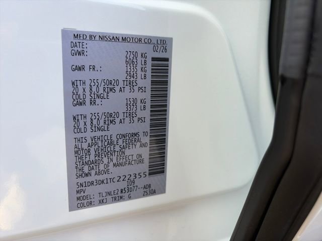 New 2026 Nissan Pathfinder Platinum image 30