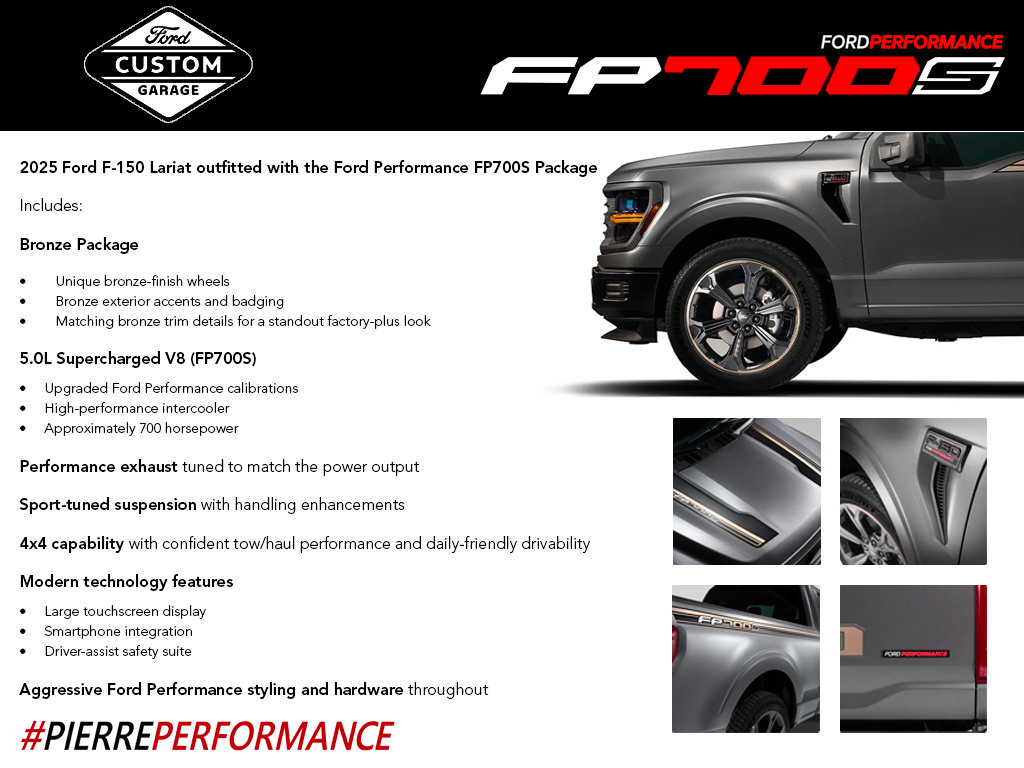 New 2025 Ford F150 Lariat w/ Equipment Group 502A High AWD/4WD video 2