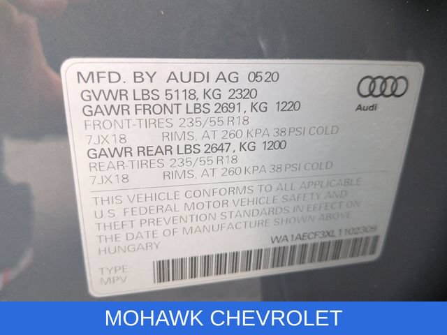 Used 2020 Audi Q3 2.0T Premium w/ Convenience Package AWD/4WD image 34