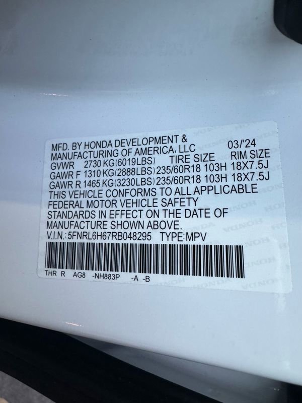 Used 2024 Honda Odyssey EX-L image 54