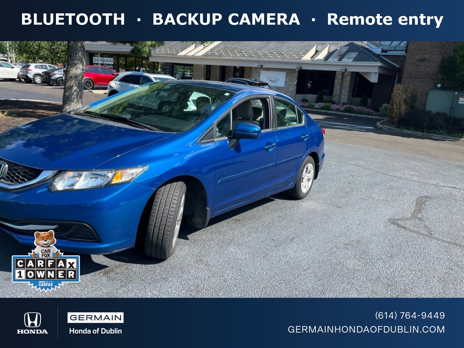 Used 2015 Honda Civic LX image 1