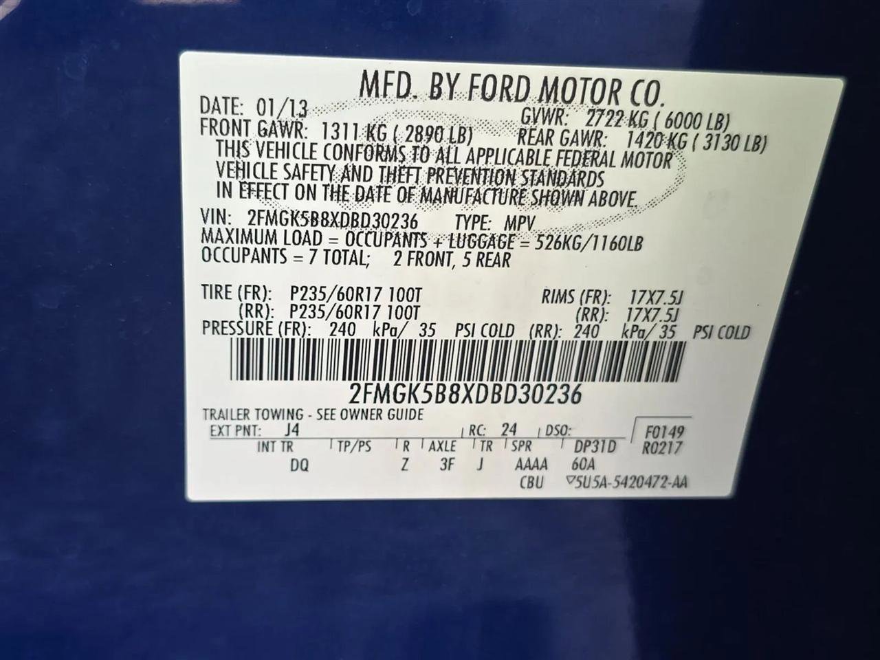 Used 2013 Ford Flex SE FWD image 21