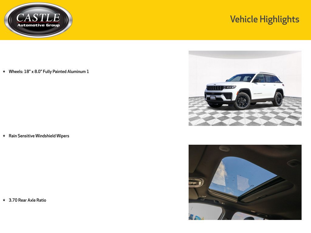 New 2026 Jeep Grand Cherokee Altitude AWD/4WD image 18