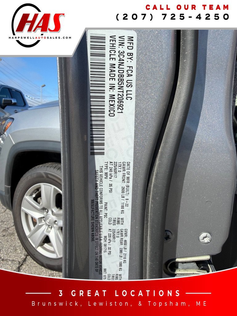 Used 2022 Jeep Compass Latitude AWD/4WD image 34