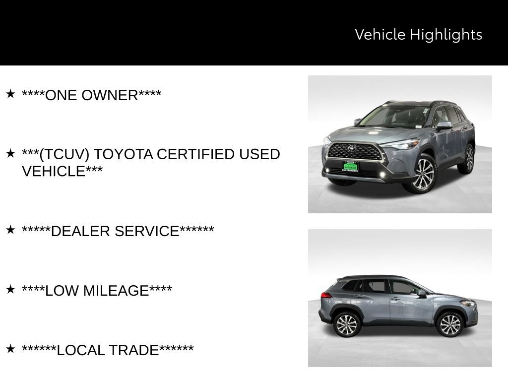 Certified 2023 Toyota Corolla Cross XLE w/ Convenience Package AWD/4WD image 46
