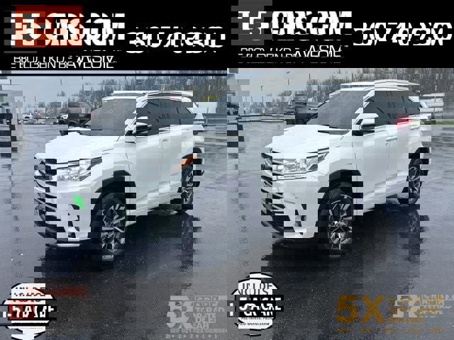 Used 2018 Toyota Highlander XLE image 1