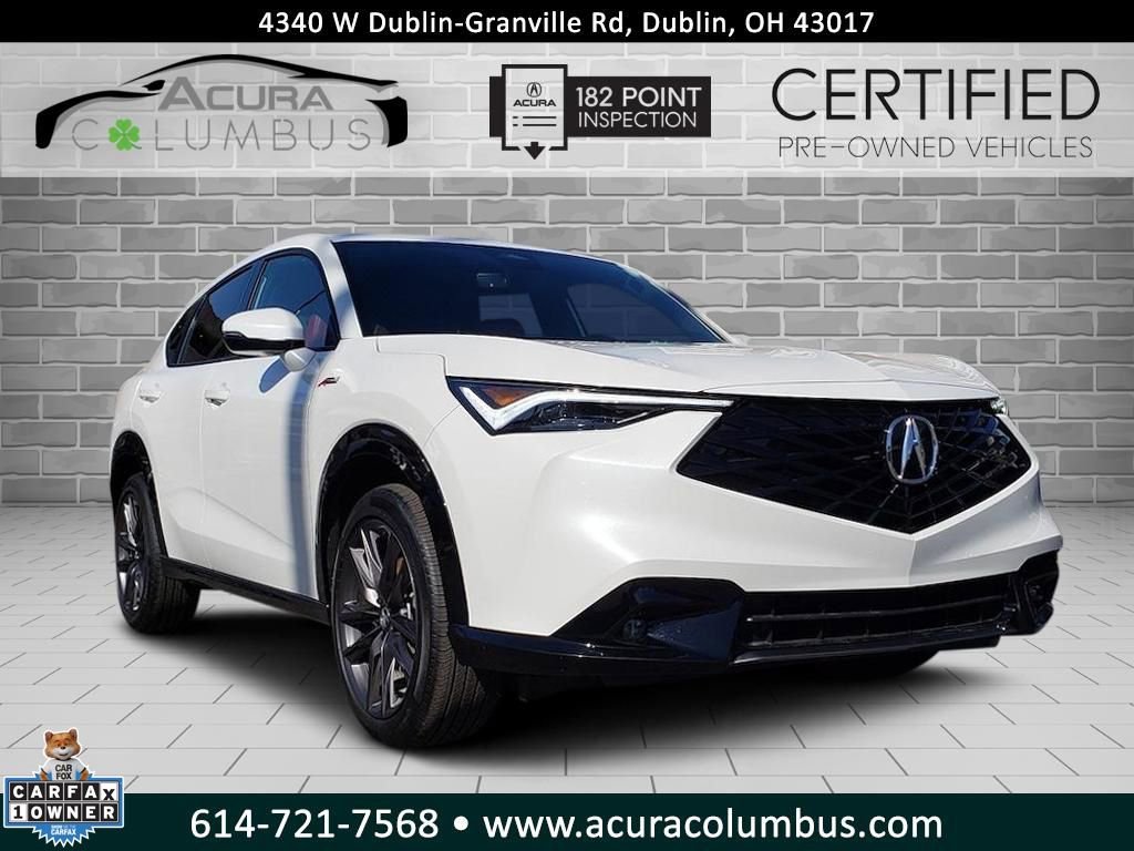 Certified 2025 Acura ADX A-Spec